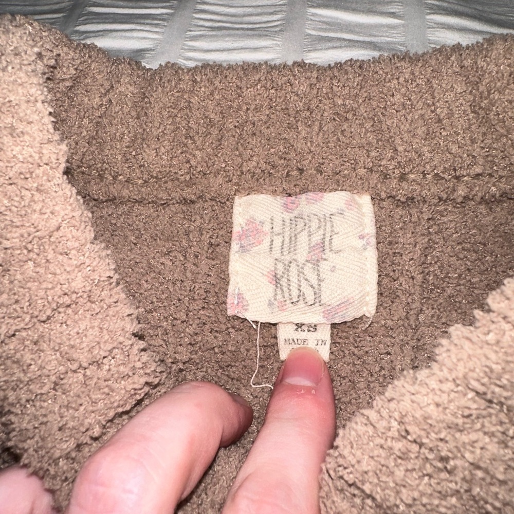 Light brown sweater